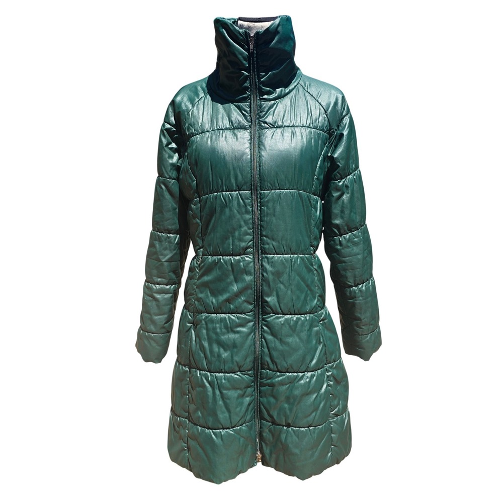 Patagonia Lidia Parka Womens Small Forest Green Puffer Insulated Coat 28205 - Picture 2 of 13